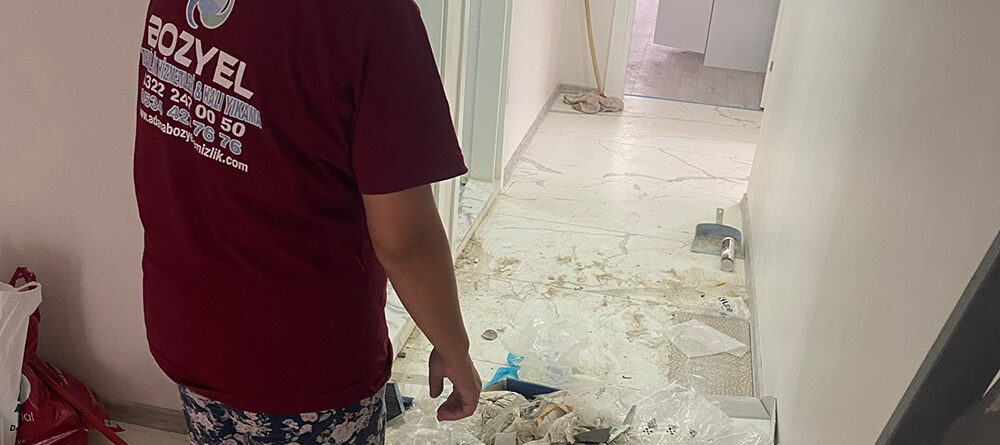 Adana inşaat sonrası temizlik seyhan